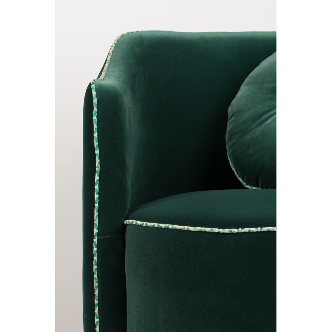 Bold Monkey Fauteuil Sassy Granny Lounge Chair Groen - KwaliteitWonen.nl