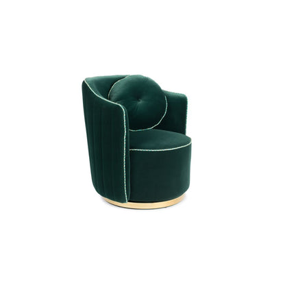 Bold Monkey Fauteuil Sassy Granny Lounge Chair Groen - KwaliteitWonen.nl