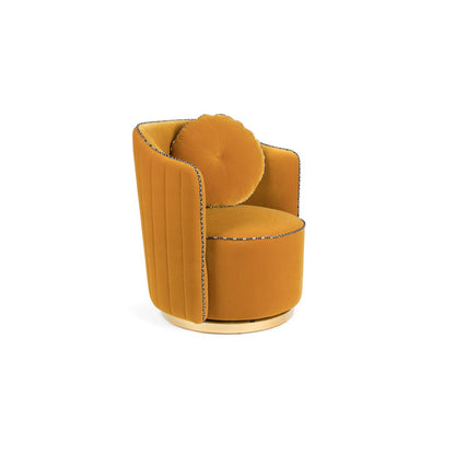 Bold Monkey Fauteuil Sassy Granny Okergeel - KwaliteitWonen.nl