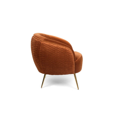 Bold Monkey Fauteuil So Curvy Oranje - KwaliteitWonen.nl