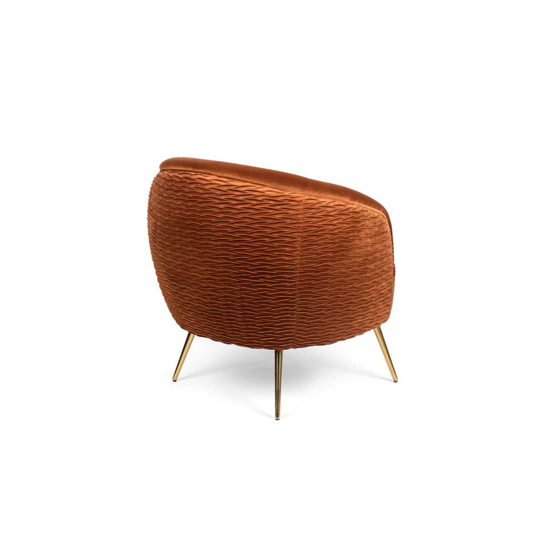 Bold Monkey Fauteuil So Curvy Oranje - KwaliteitWonen.nl