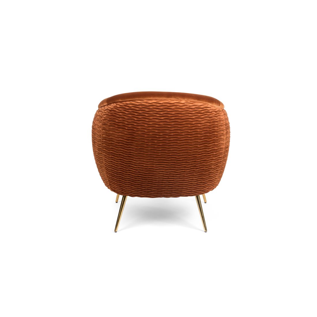 Bold Monkey Fauteuil So Curvy Oranje - KwaliteitWonen.nl