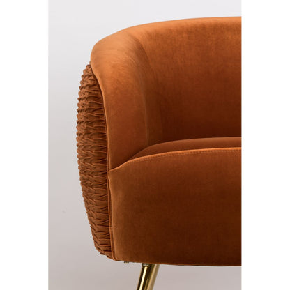 Bold Monkey Fauteuil So Curvy Oranje - KwaliteitWonen.nl