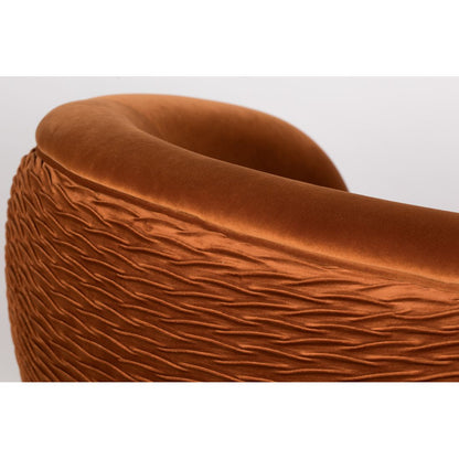 Bold Monkey Fauteuil So Curvy Oranje - KwaliteitWonen.nl