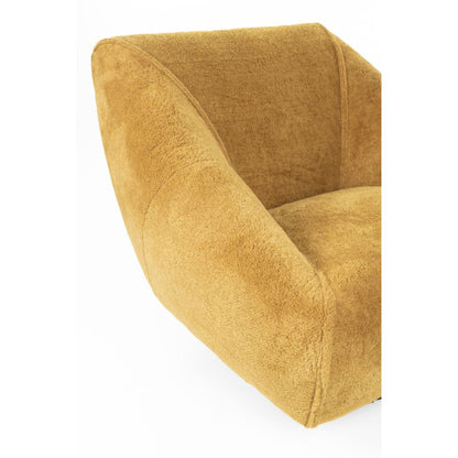 Bold Monkey Lounge Chair Jump Around Ochre - KwaliteitWonen.nl