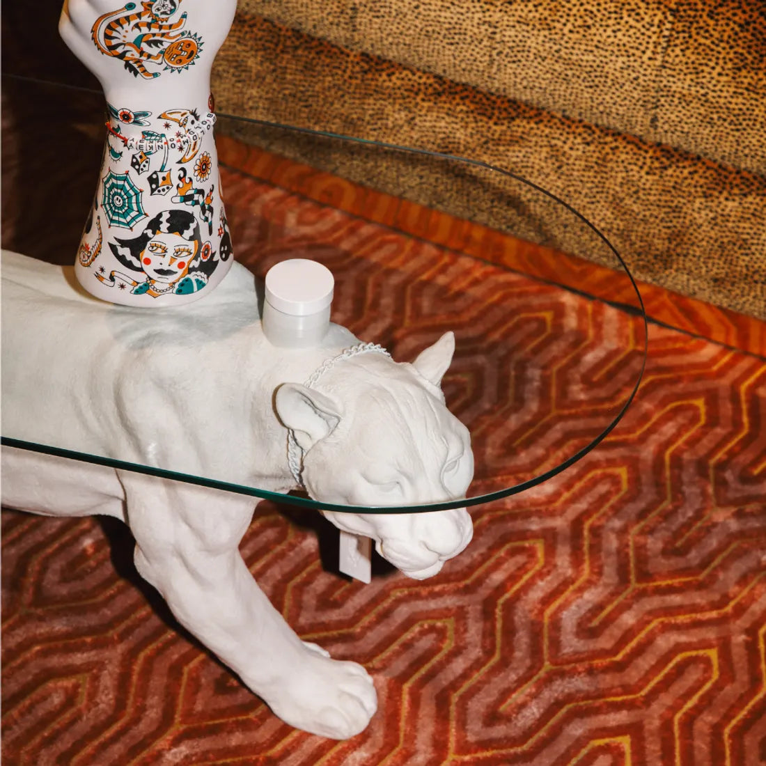 Bold Monkey Salontafel Dope as Hell Wit - KwaliteitWonen.nl