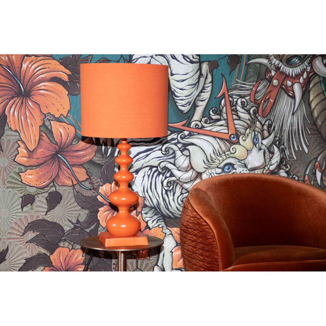 Bold Monkey Tafellamp When Orange is King - KwaliteitWonen.nl