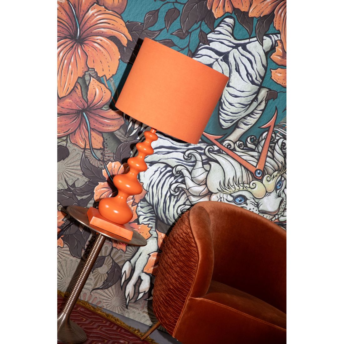 Bold Monkey Tafellamp When Orange is King - KwaliteitWonen.nl