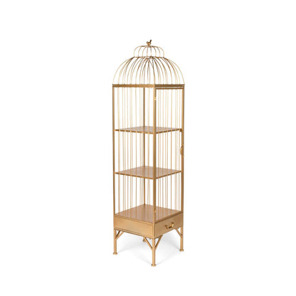 Bold Monkey Vitrinekast Unlock Me Goud - KwaliteitWonen.nl