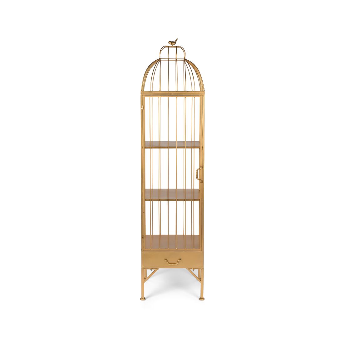 Bold Monkey Vitrinekast Unlock Me Goud - KwaliteitWonen.nl