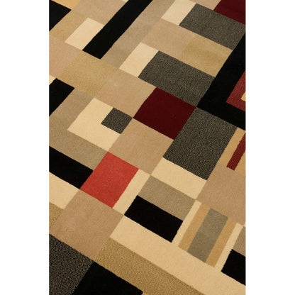 Bold Monkey Vloerkleed Urban Maze 200x200cm - KwaliteitWonen.nl