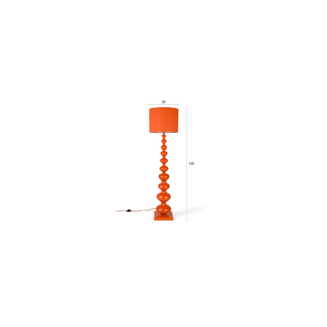 Bold Monkey Vloerlamp When Orange is King - KwaliteitWonen.nl