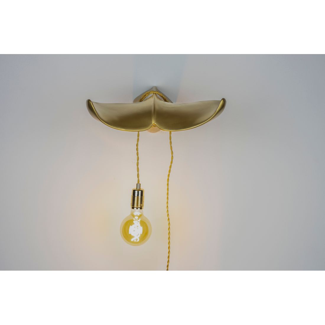 Bold Monkey Wandlamp The Tail Will Follow Goud - KwaliteitWonen.nl
