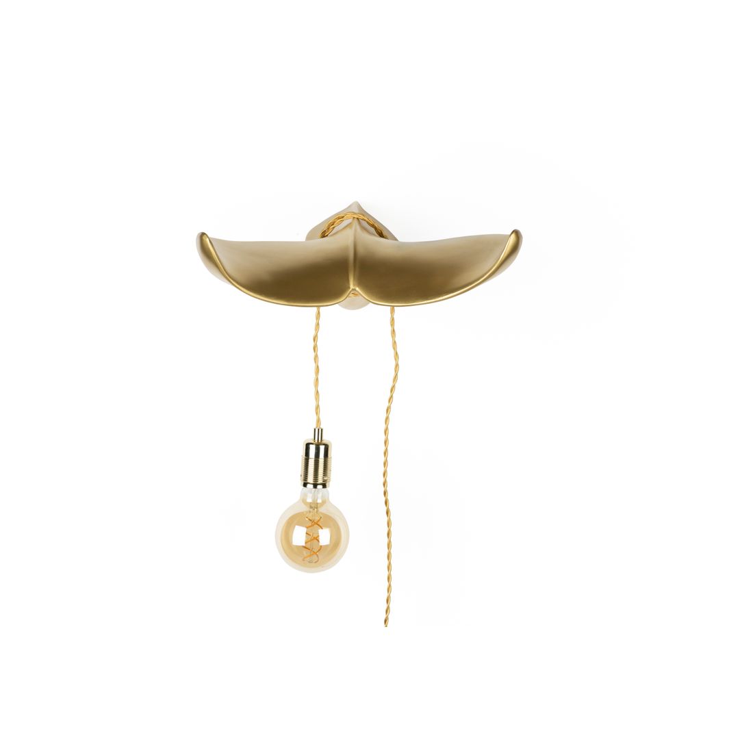 Bold Monkey Wandlamp The Tail Will Follow Goud - KwaliteitWonen.nl