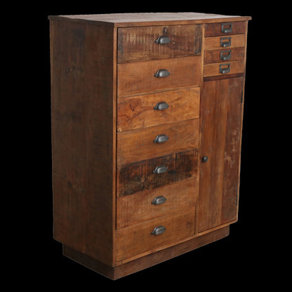 Raw Materials Dressoir Hout Bruin 11  Lades