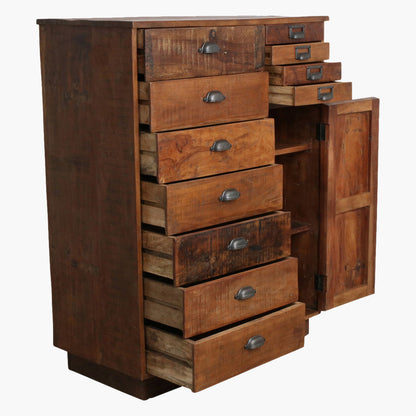 Raw Materials Dressoir Hout Bruin 11  Lades