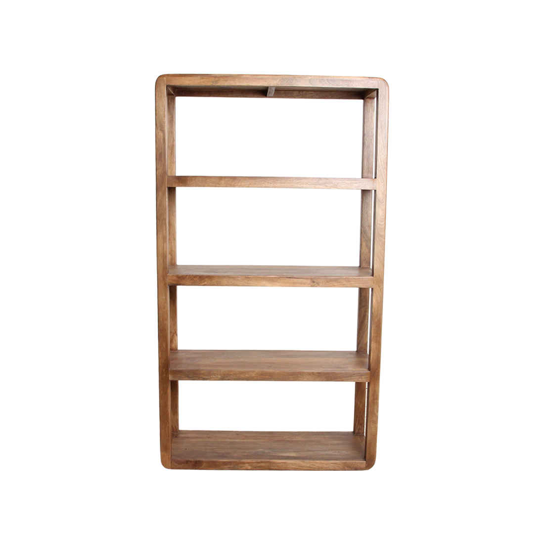 Raw Materials Boekenkast Bullnose Mangohout