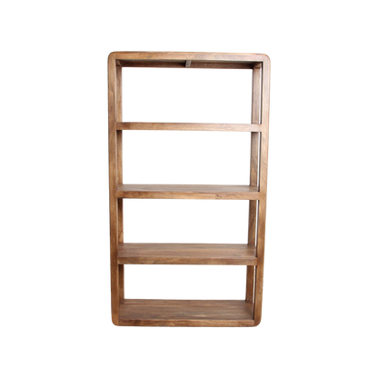 Raw Materials Boekenkast Bullnose Mangohout