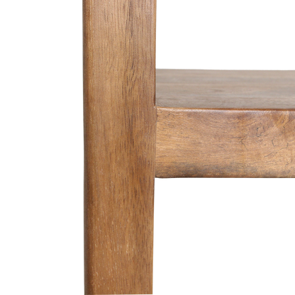 Raw Materials Boekenkast Bullnose Mangohout