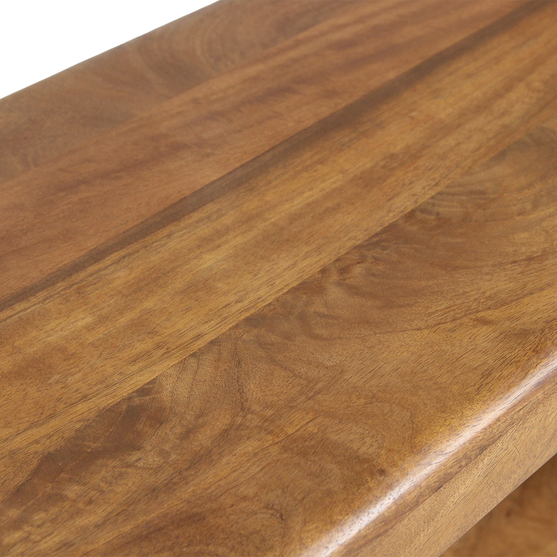 Raw Materials Boekenkast Bullnose Rek Mangohout