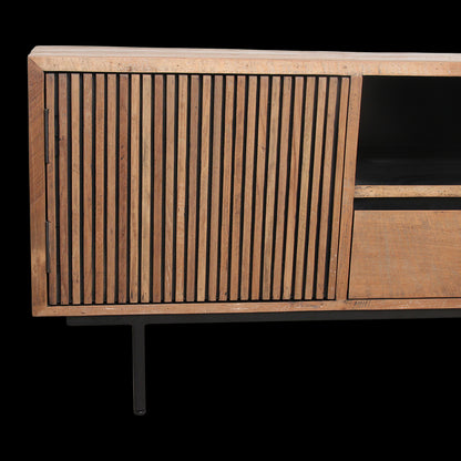 Raw Materials Tv-Meubel Rhythm 140x45cm Teakhout