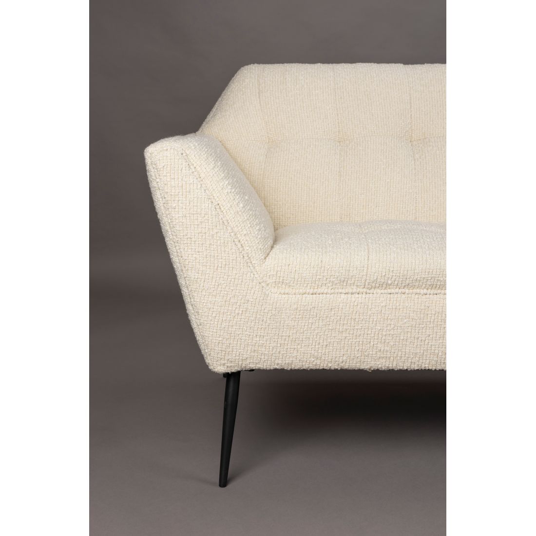 Dutchbone 2-zits Bank Kate Bouclé Beige - KwaliteitWonen.nl