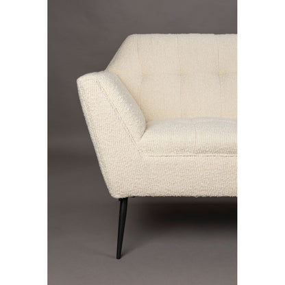 Dutchbone 2-zits Bank Kate Bouclé Beige - KwaliteitWonen.nl