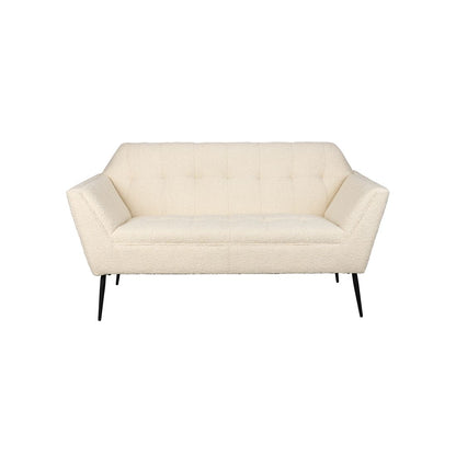 Dutchbone 2-zits Bank Kate Bouclé Beige - KwaliteitWonen.nl