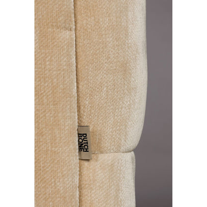Dutchbone 3-zits Bank Douglas Beige - KwaliteitWonen.nl