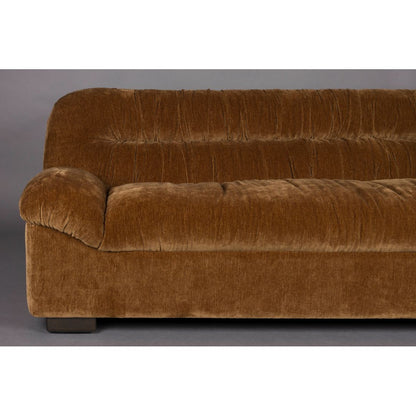 Dutchbone 3-zits Bank Douglas Cognac - KwaliteitWonen.nl