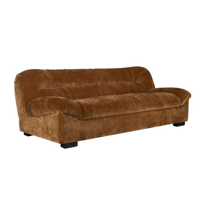 Dutchbone 3-zits Bank Douglas Cognac - KwaliteitWonen.nl