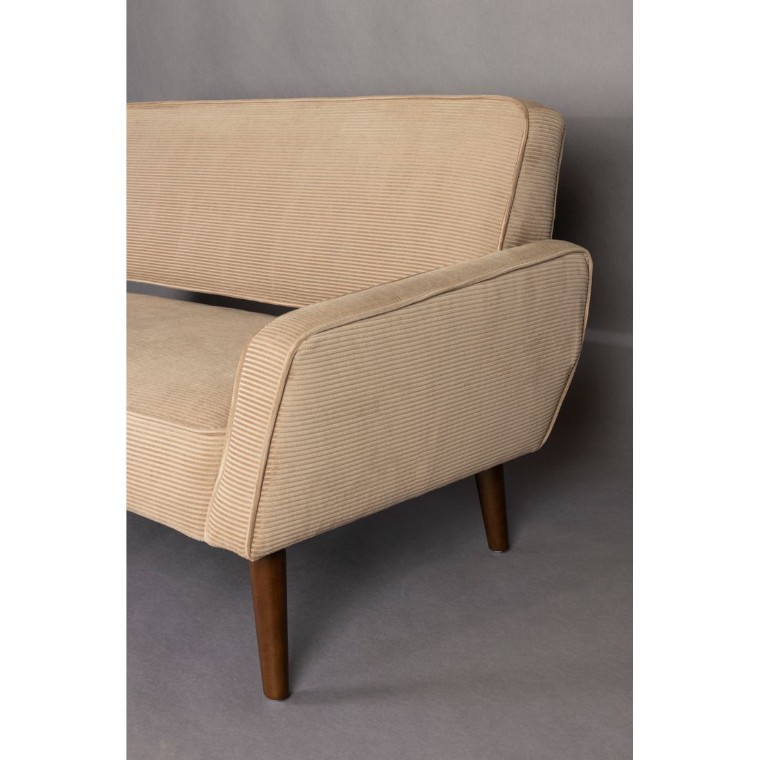 Dutchbone 3-zits Bank Preston Beige - KwaliteitWonen.nl