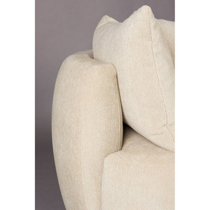 Dutchbone 4.5-zits Bank Rocca Latte - KwaliteitWonen.nl
