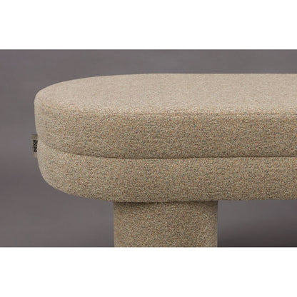 Dutchbone Bankje Fern Beige - KwaliteitWonen.nl