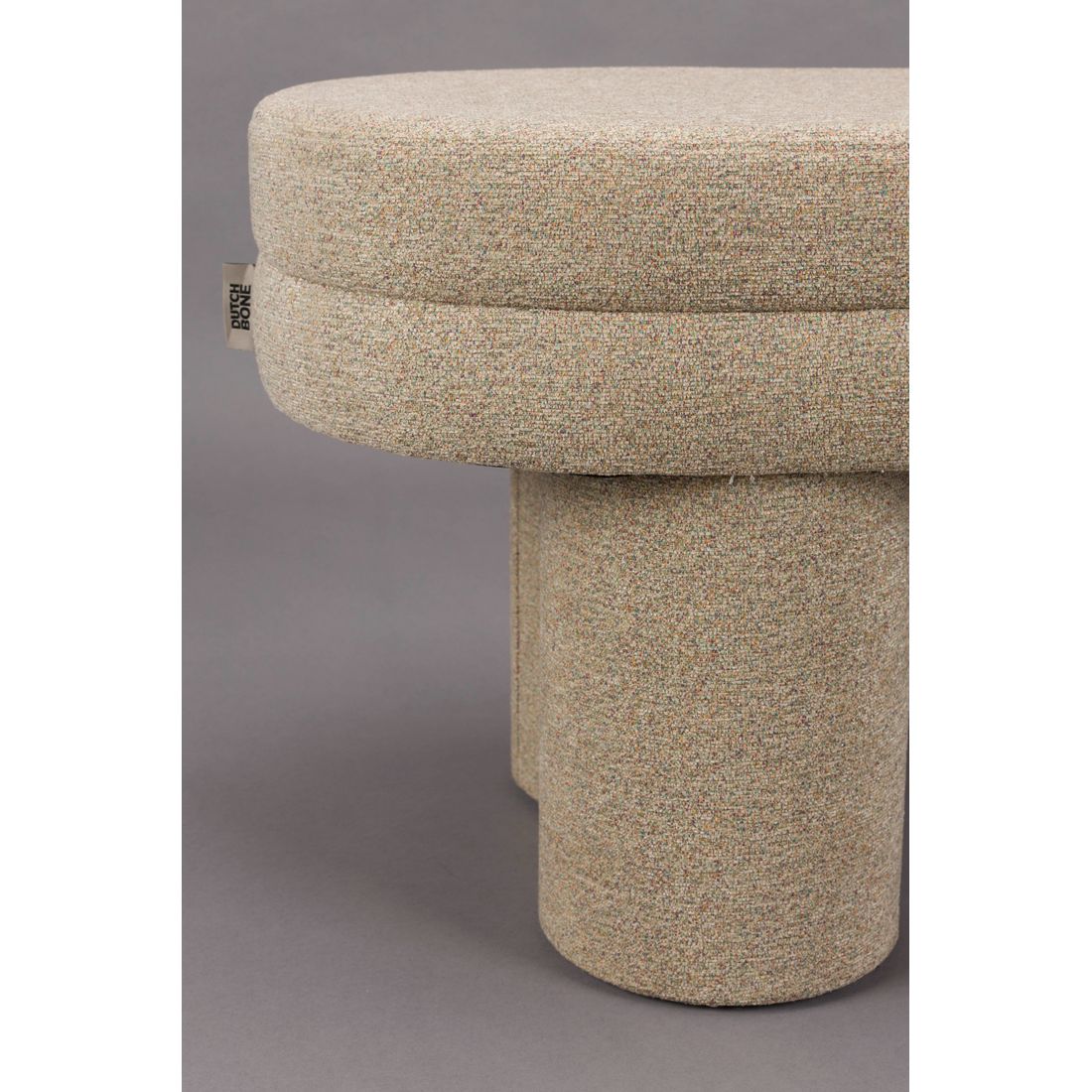 Dutchbone Bankje Fern Beige - KwaliteitWonen.nl