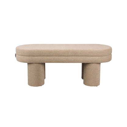 Dutchbone Bankje Fern Beige - KwaliteitWonen.nl