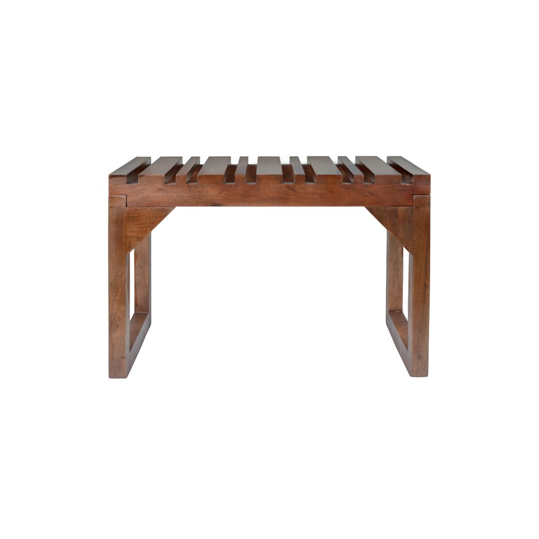 Dutchbone Bankje Jakub Walnoot-Kwaliteitwonen.nl