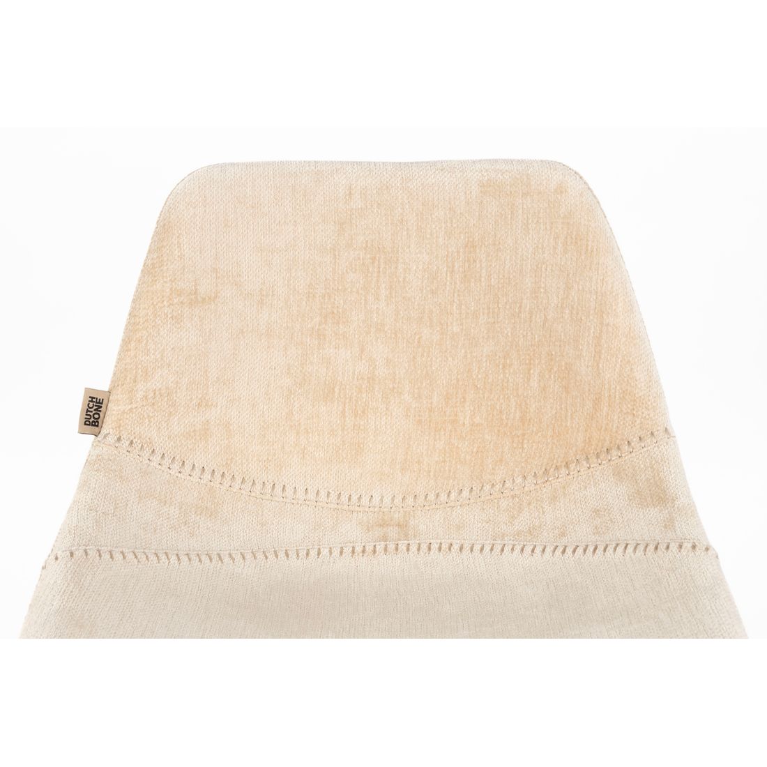 Dutchbone Barkruk Franky Beige Medium - KwaliteitWonen.nl