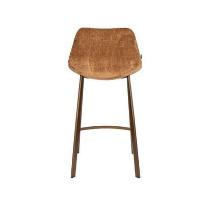 Dutchbone Barkruk Franky Cognac Medium - KwaliteitWonen.nl