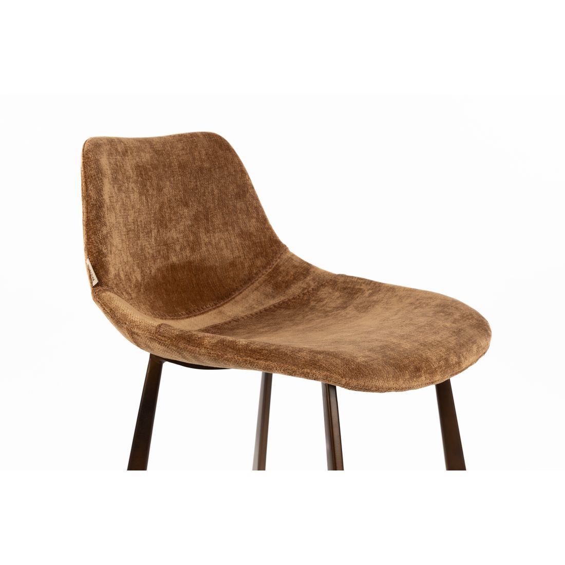 Dutchbone Barkruk Franky Cognac Medium - KwaliteitWonen.nl