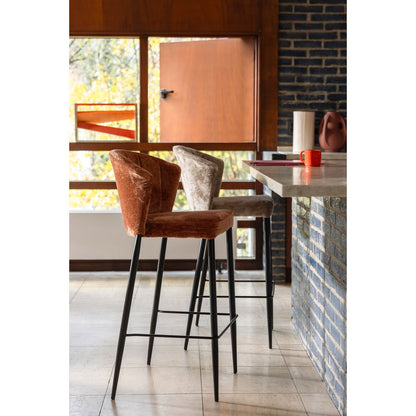 Dutchbone Barkruk Georgia Beige - KwaliteitWonen.nl