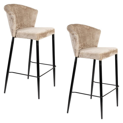 Dutchbone Barkruk Georgia Beige - KwaliteitWonen.nl