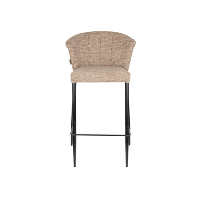 Dutchbone Barkruk Georgia Soft Bruin - KwaliteitWonen.nl