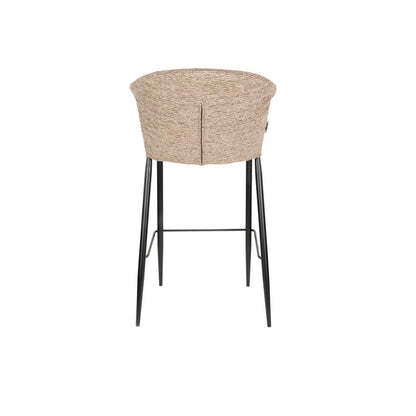Dutchbone Barkruk Georgia Soft Bruin - KwaliteitWonen.nl
