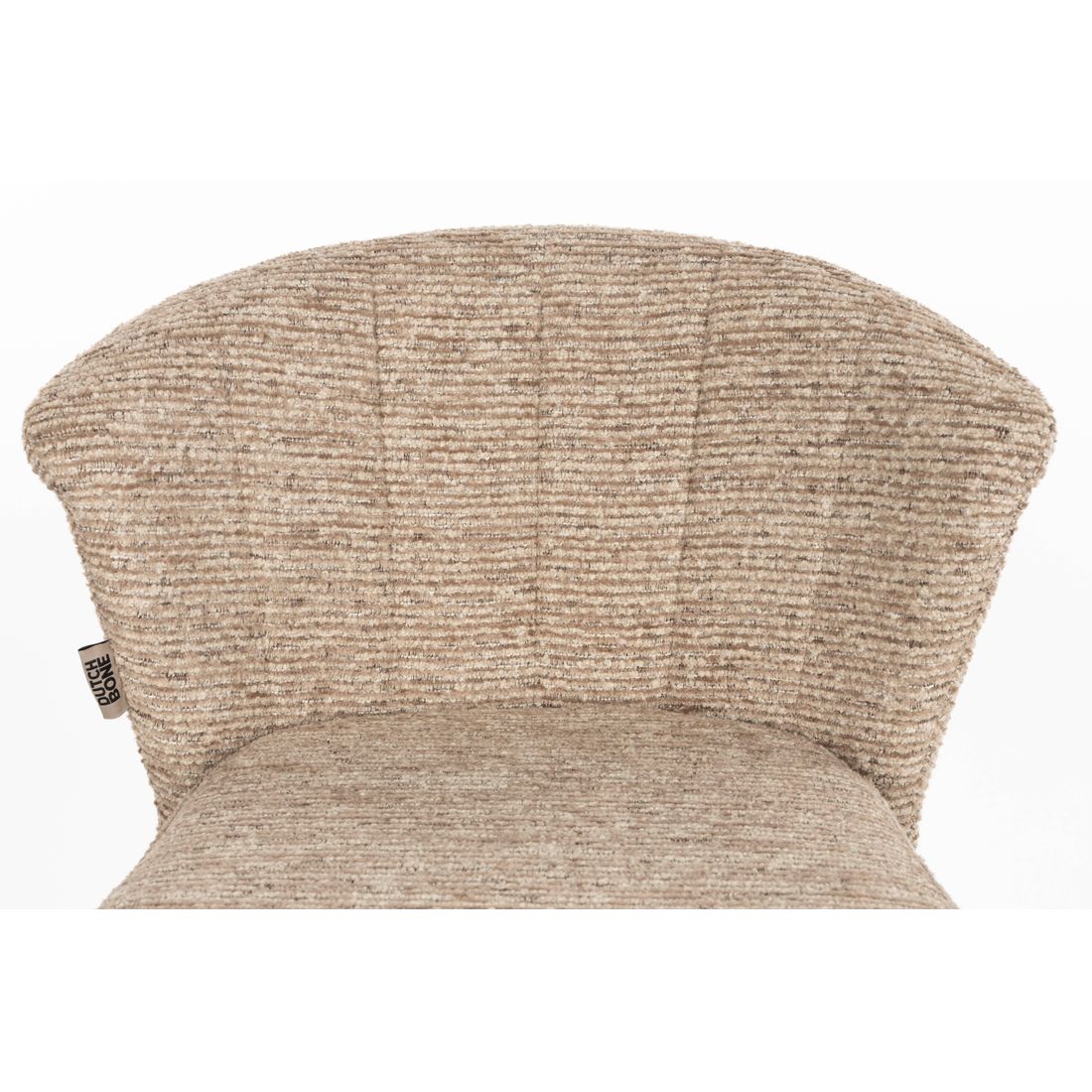 Dutchbone Barkruk Georgia Soft Bruin - KwaliteitWonen.nl