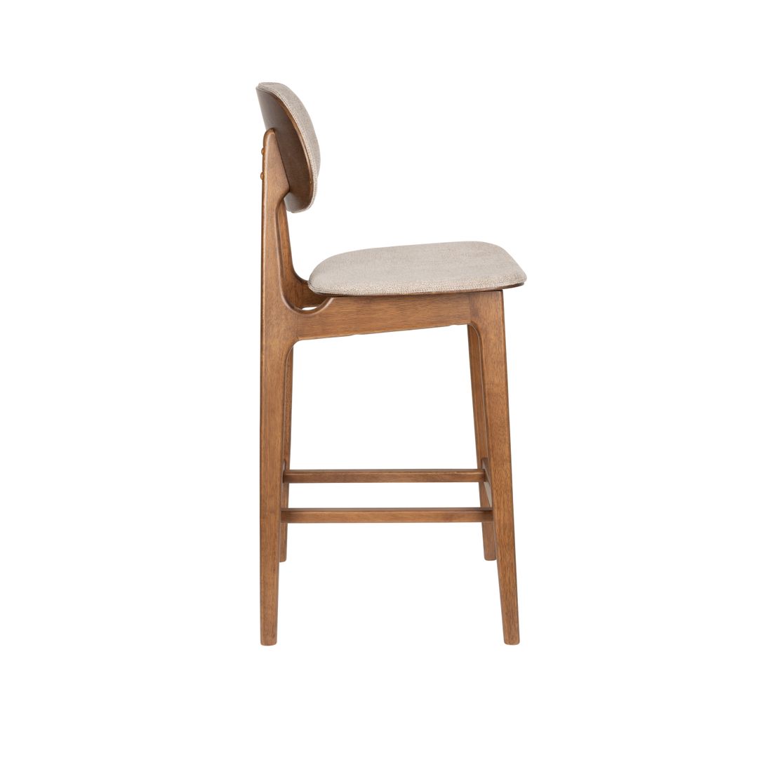 Dutchbone Barkruk Marais Beige - KwaliteitWonen.nl