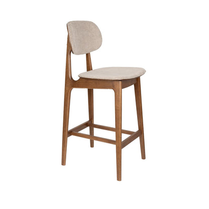 Dutchbone Barkruk Marais Beige - KwaliteitWonen.nl