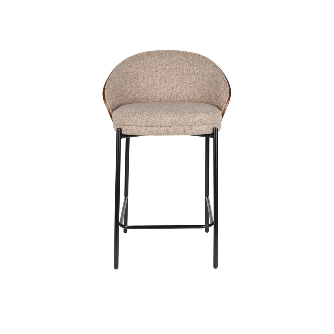 Dutchbone Barkruk Rodin Beige - KwaliteitWonen.nl