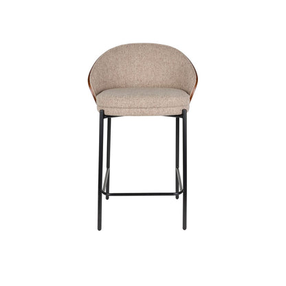Dutchbone Barkruk Rodin Beige - KwaliteitWonen.nl