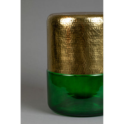 Dutchbone Bijzettafel Cave Groen - KwaliteitWonen.nl